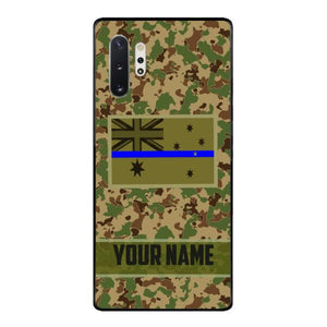 Personalized Australian Thin Blue Line Phone Case OCT-QH18