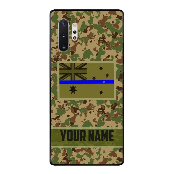 Personalized Australian Thin Blue Line Phone Case OCT-QH18