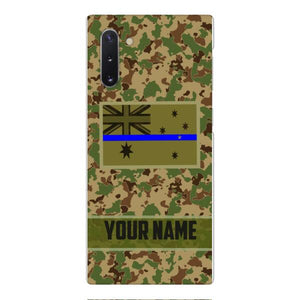 Personalized Australian Thin Blue Line Phone Case OCT-QH18