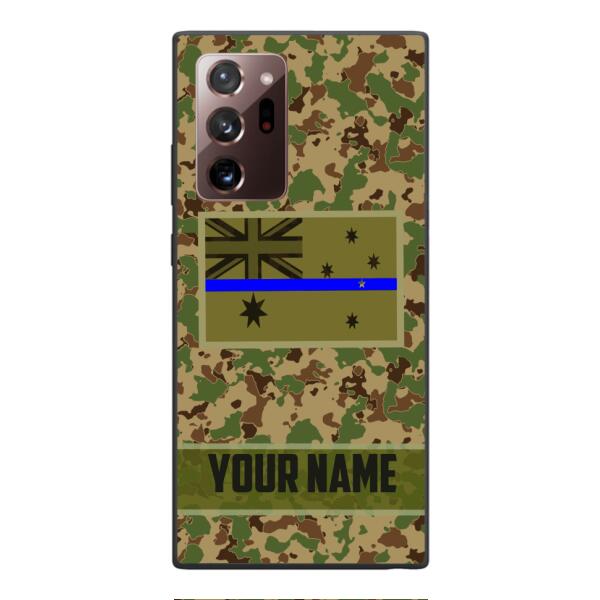 Personalized Australian Thin Blue Line Phone Case OCT-QH18