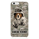 Personalized Beagles Dog Soldier Phone Case OCT-QH21