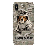 Personalized Beagles Dog Soldier Phone Case OCT-QH21