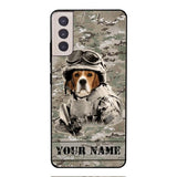 Personalized Beagles Dog Soldier Phone Case OCT-QH21