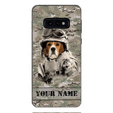 Personalized Beagles Dog Soldier Phone Case OCT-QH21
