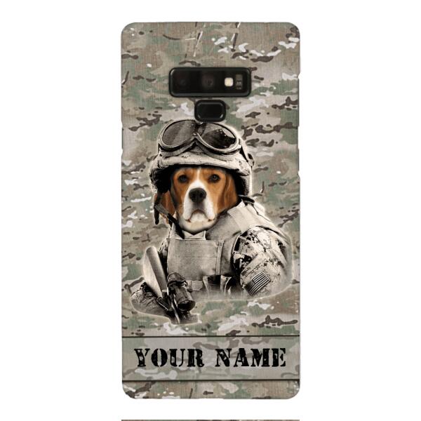 Personalized Beagles Dog Soldier Phone Case OCT-QH21