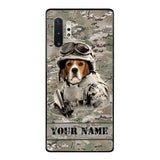 Personalized Beagles Dog Soldier Phone Case OCT-QH21