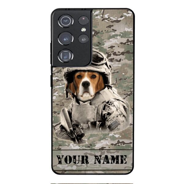 Personalized Beagles Dog Soldier Phone Case OCT-QH21
