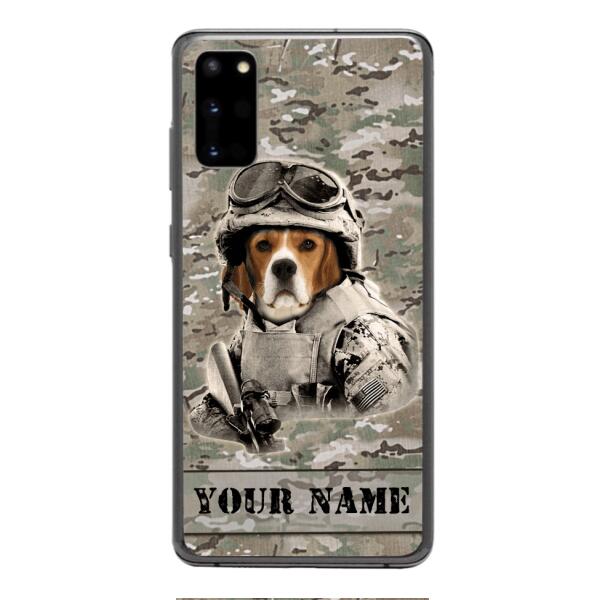 Personalized Beagles Dog Soldier Phone Case OCT-QH21