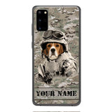 Personalized Beagles Dog Soldier Phone Case OCT-QH21