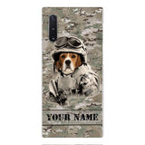 Personalized Beagles Dog Soldier Phone Case OCT-QH21