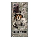 Personalized Beagles Dog Soldier Phone Case OCT-QH21