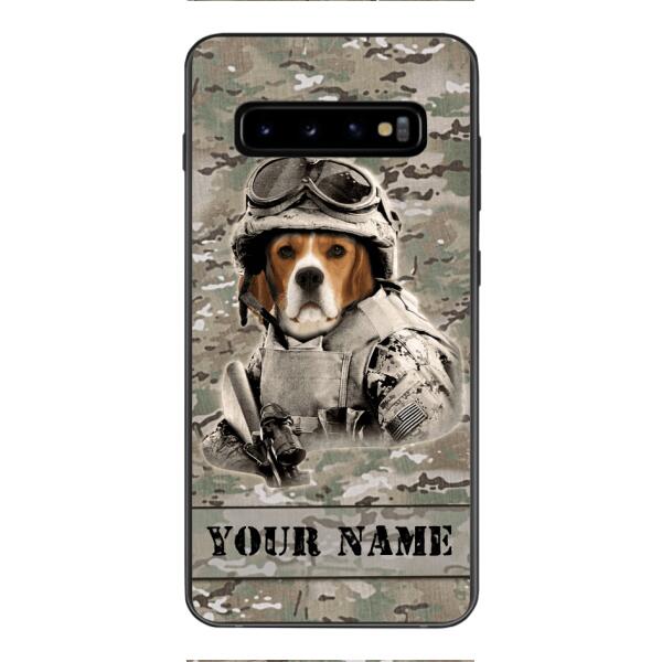 Personalized Beagles Dog Soldier Phone Case OCT-QH21