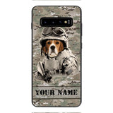 Personalized Beagles Dog Soldier Phone Case OCT-QH21
