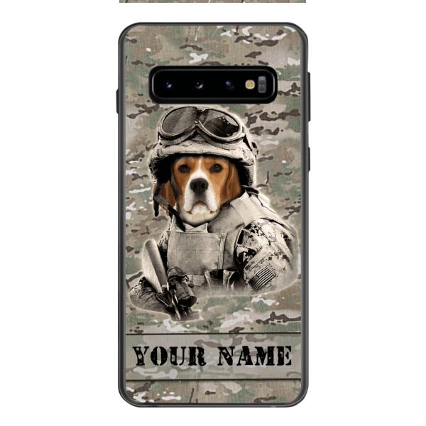 Personalized Beagles Dog Soldier Phone Case OCT-QH21