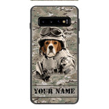 Personalized Beagles Dog Soldier Phone Case OCT-QH21