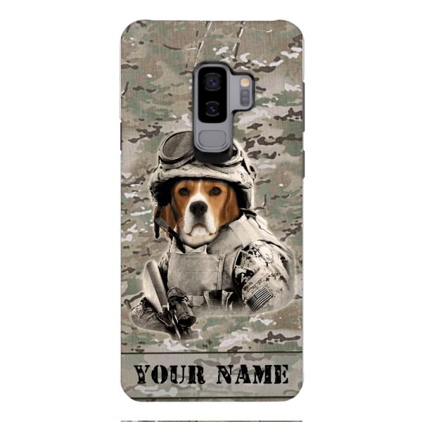 Personalized Beagles Dog Soldier Phone Case OCT-QH21