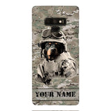 Personalized Rottweiler Dog Soldier Phone Case OCT-QH21
