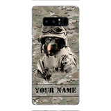 Personalized Rottweiler Dog Soldier Phone Case OCT-QH21