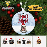 PERSONALIZED DOG MOM ALUMKEYCHAIN TNTN2210