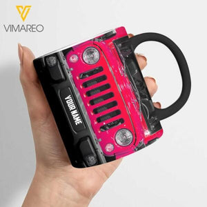 PERSONALIZED Jeep Ceramic MUG 3D PRINTED OCT-HQ22