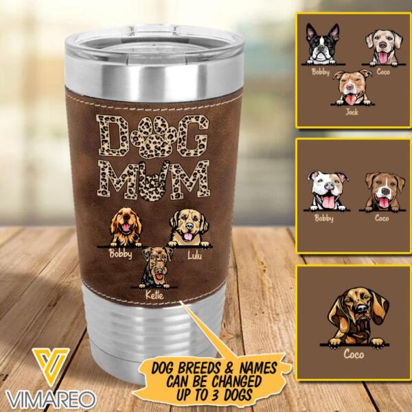Personalized Dog Mom Tumbler OCT-MA22