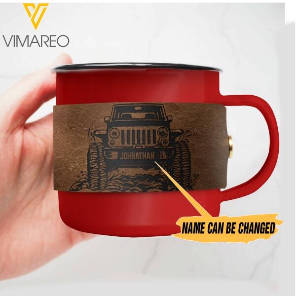 PERSONALIZED Jeep Steel Mug 3D PRINTED OCT-DT22