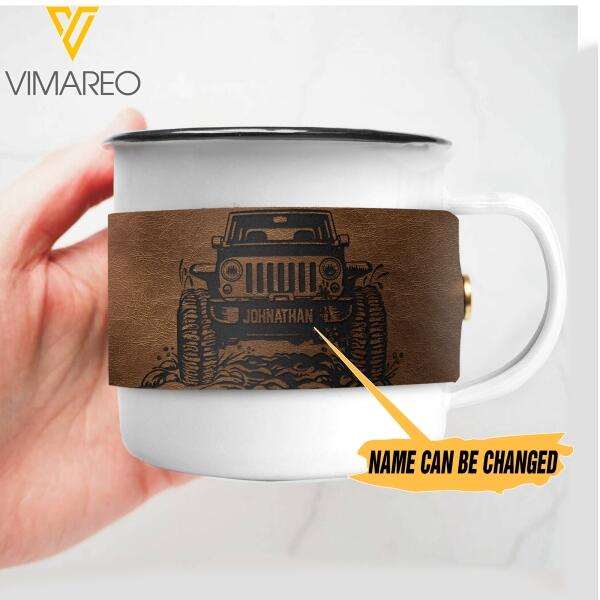 PERSONALIZED Jeep Steel Mug 3D PRINTED OCT-DT22