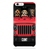 Personalized Jeep Dog Phone Case OCT-LN23