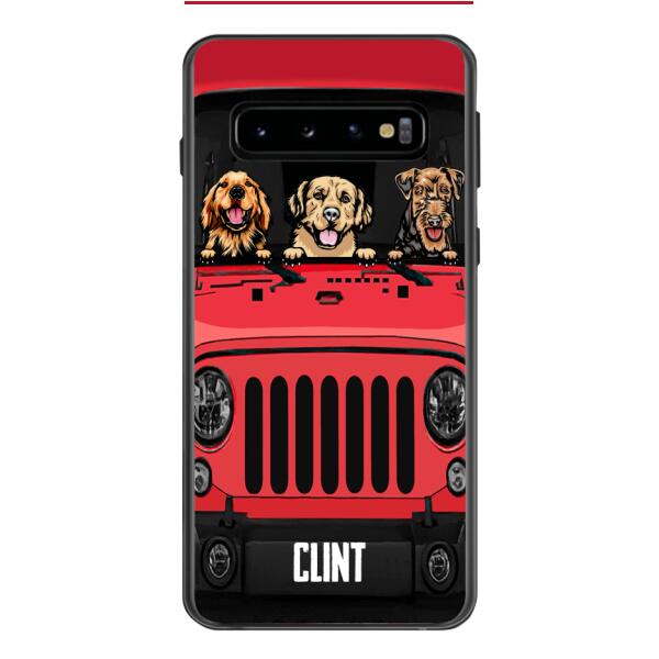 Personalized Jeep Dog Phone Case OCT-LN23
