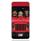 Personalized Jeep Dog Phone Case OCT-LN23