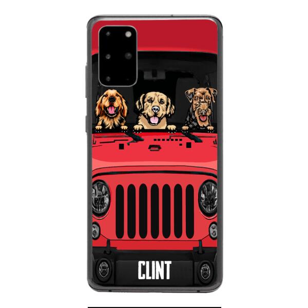 Personalized Jeep Dog Phone Case OCT-LN23