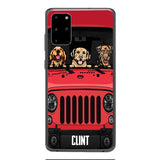 Personalized Jeep Dog Phone Case OCT-LN23