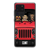 Personalized Jeep Dog Phone Case OCT-LN23