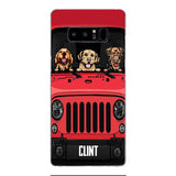 Personalized Jeep Dog Phone Case OCT-LN23