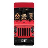 Personalized Jeep Dog Phone Case OCT-LN23