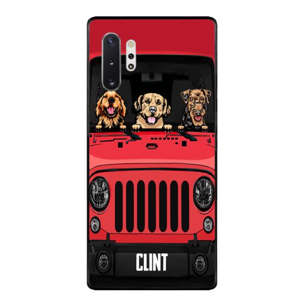 Personalized Jeep Dog Phone Case OCT-LN23