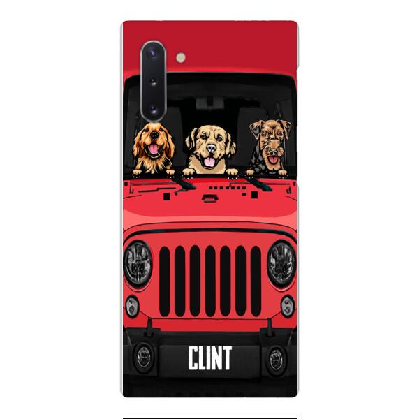 Personalized Jeep Dog Phone Case OCT-LN23