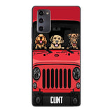 Personalized Jeep Dog Phone Case OCT-LN23