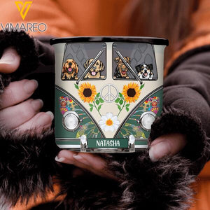 PERSONALIZED DOG STEEL MUG 12OZ 3D PRINTED OCT-DT23