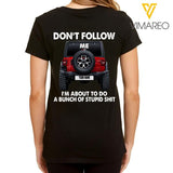 Personalized Jeep Girl Tshirt Printed OCT-DT25