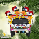 PERSONALIZED Duck Paramedic HANGING ORNAMENT CHRISTMAS OCT-MA26