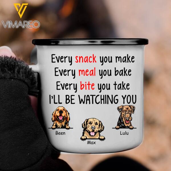 PERSONALIZED DOG STEEL MUG 12OZ 3D PRINTED OCT-LN26