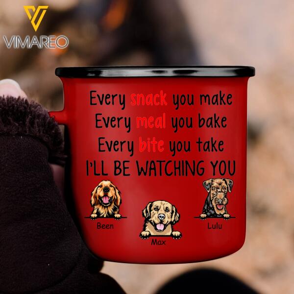 PERSONALIZED DOG STEEL MUG 12OZ 3D PRINTED OCT-LN26