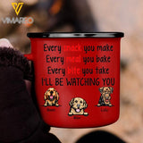 PERSONALIZED DOG STEEL MUG 12OZ 3D PRINTED OCT-LN26