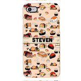 PERSONALIZED CAT SUSHI PHONECASE MTMA2610