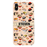 PERSONALIZED DOG SUSHI PHONECASE MTMA2610