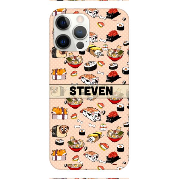 PERSONALIZED DOG SUSHI PHONECASE MTMA2610