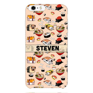 PERSONALIZED DOG SUSHI PHONECASE MTMA2610