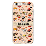 PERSONALIZED DOG SUSHI PHONECASE MTMA2610