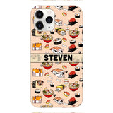 PERSONALIZED DOG SUSHI PHONECASE MTMA2610